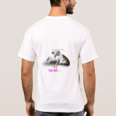 #1 お母さん おもしろ かわいい母の日 Tシャツ (裏面)