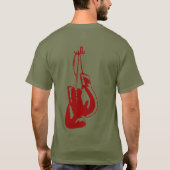 1%が征服する Tシャツ (裏面)