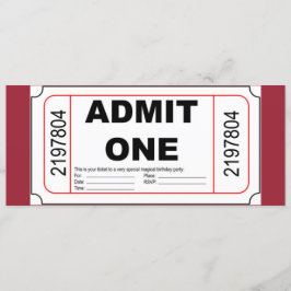 1 つのクールなイベントへの招待 招待状