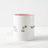 1%のミット ツートーンマグカップ (中央)