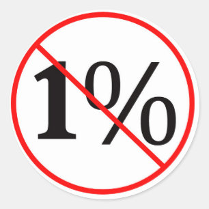 1%へのいいえ。 アメリカの寡頭政治と ラウンドシール