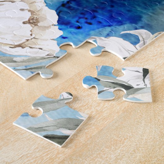 1：アフリカ系アメリカ人カップルの黒恋 ジグソーパズル (側面)