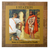 1.イエスは第1章タイルを死刑に処された タイル (正面)