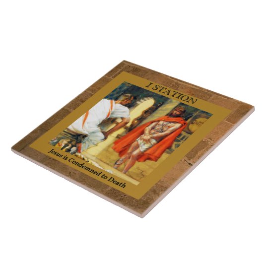 1.イエスは第1章タイルを死刑に処された タイル (側面)