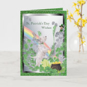 1.ウェスティー子犬ナンバー2スピリチュアル カード (黄色い花)