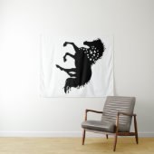 1 – ウスシャツ、馬好きティー、ガールズホース タペストリー (インサイチュ(横))