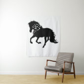 1 – ウスシャツ、馬好きティー、ガールズホース タペストリー (インサイチュ)