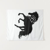 1 – ウスシャツ、馬好きティー、ガールズホース タペストリー (正面(横))