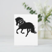 1 – ウスシャツ、馬好きティー、ガールズホース ポストカード (スタンド正面)