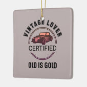 1.カーオーバーヴィンテージ セラミックオーナメント (左)