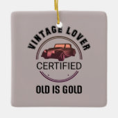 1.カーオーバーヴィンテージ セラミックオーナメント (正面)