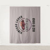 1.カーオーバーヴィンテージ タペストリー (正面)