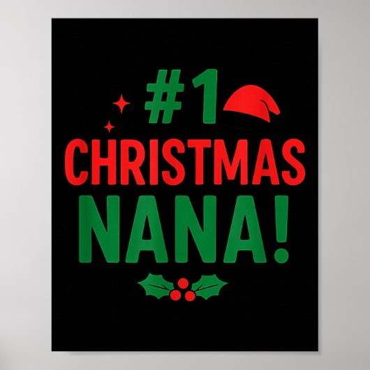 #1 クリスマス ナーナ ポスター (正面)