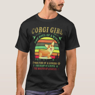 1 コーギー 魔女の魂 コーギー Tシャツ