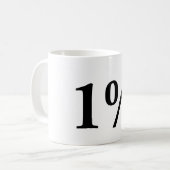 1% コーヒーマグカップ (正面左)