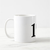 1% コーヒーマグカップ (左)