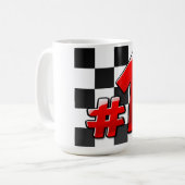 #1 コーヒーマグカップ (正面左)