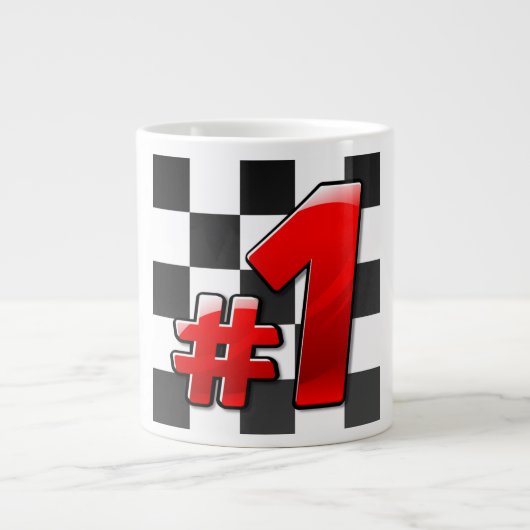 #1 ジャンボコーヒーマグカップ (正面)