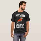 1 ジャーマンシェパードが好きじゃない男は信用するな Tシャツ (正面フル)
