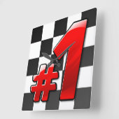 #1 スクエア壁時計 (傾斜)