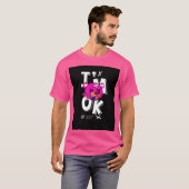 1.スタイリッシュVibes Tシャツ – 見はっきりしたる、毎日Com (正面フル)