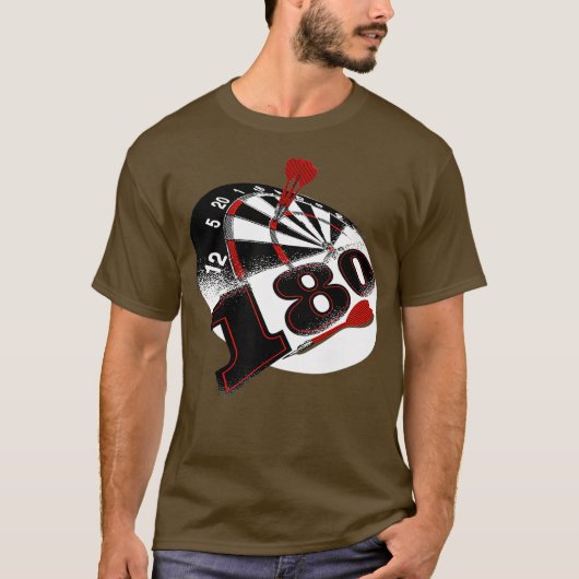 1 ダーツ最高得点トン Tシャツ (正面)