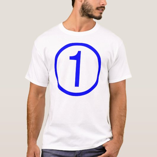 1、ナンバーワン Tシャツ (正面)