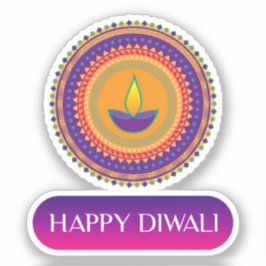 #1.ハッピーディワリインドLの光のフェスティバル シール