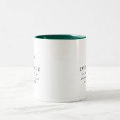 #1 パパ 個人名入り プロカフェイン摂取 ツートーンマグカップ (中央)