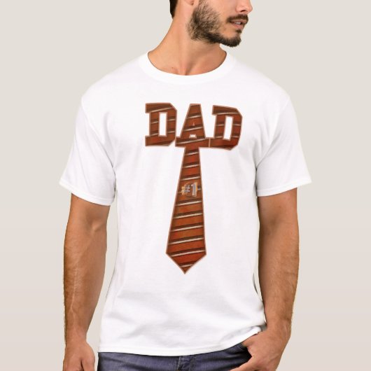 #1 パパ Tシャツ (正面)