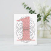 1 – ピンク ポストカード (スタンド正面)