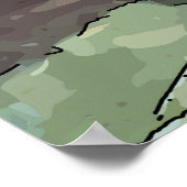 1/フランスの4黒猫 ポスター (角)