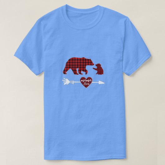 1 – ママベアのラージュBuffalo essentiel Tシャツ (デザイン正面)