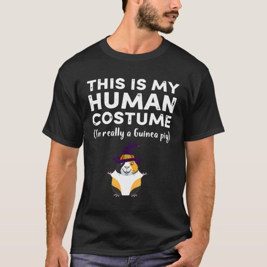 1 モルモットのコスプレ これマジ人間 Tシャツ (正面)