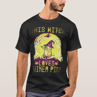 1 モルモット大好き魔女のハロウィン Tシャツ