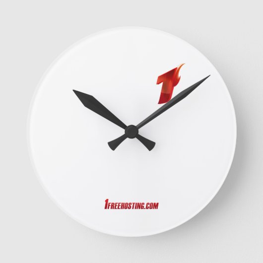 #1 ラウンド壁時計 (正面)