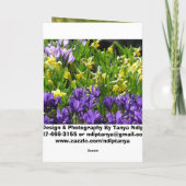 (1)孫から祖母への カード (裏面)