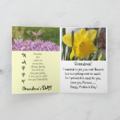 (1)孫から祖母への カード (内部)