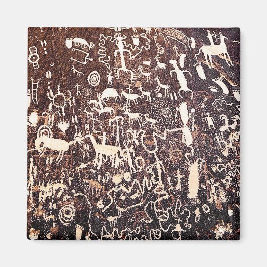 1.新聞社の岩 マグネット (正面)