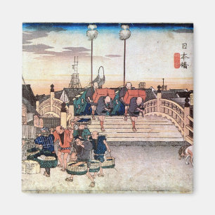 1.日本橋、広重日本橋、広重、浮世絵 マグネット