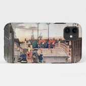 1. 日本橋、広重Nihonbashi、Hiroshige、Ukiyo-e Case-Mate iPhoneケース (裏面(横))