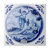 1：王：19 Angel Awakens Elijah Blue Delft Repro タイル (正面)