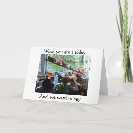 *1*皆で得ハッピーバースデー カード (正面)