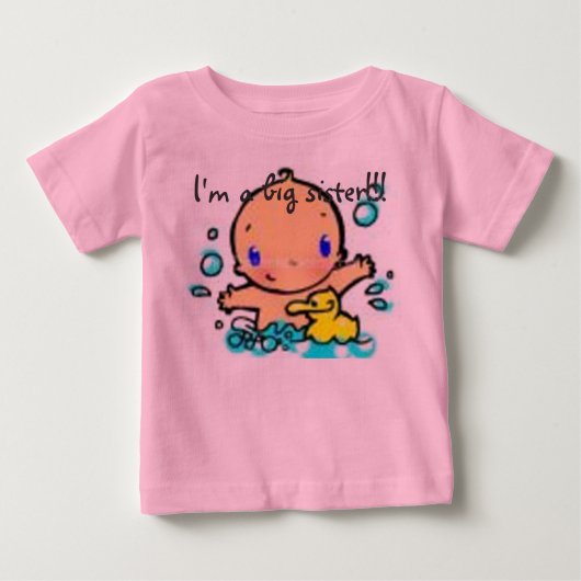 1、私は姉!!! ベビーTシャツ (正面)