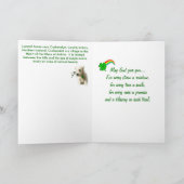 1. 素晴らしい北のアイルランドセントパトリック日の願い カード (内部)