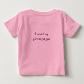 1,誕生日女 ベビーTシャツ (裏面)