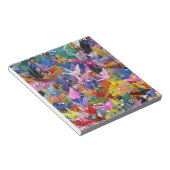 1,000折り紙紙クレーンメモ帳 ノートパッド (アングル)