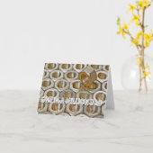 1,000 万に 1 人のナッツ ファーザーズ デー カード (黄色い花)