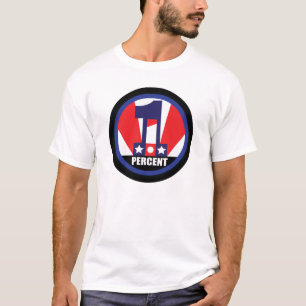1% 1つのギロチン Tシャツ