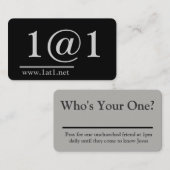 1@1カード 名刺 (正面/裏面)